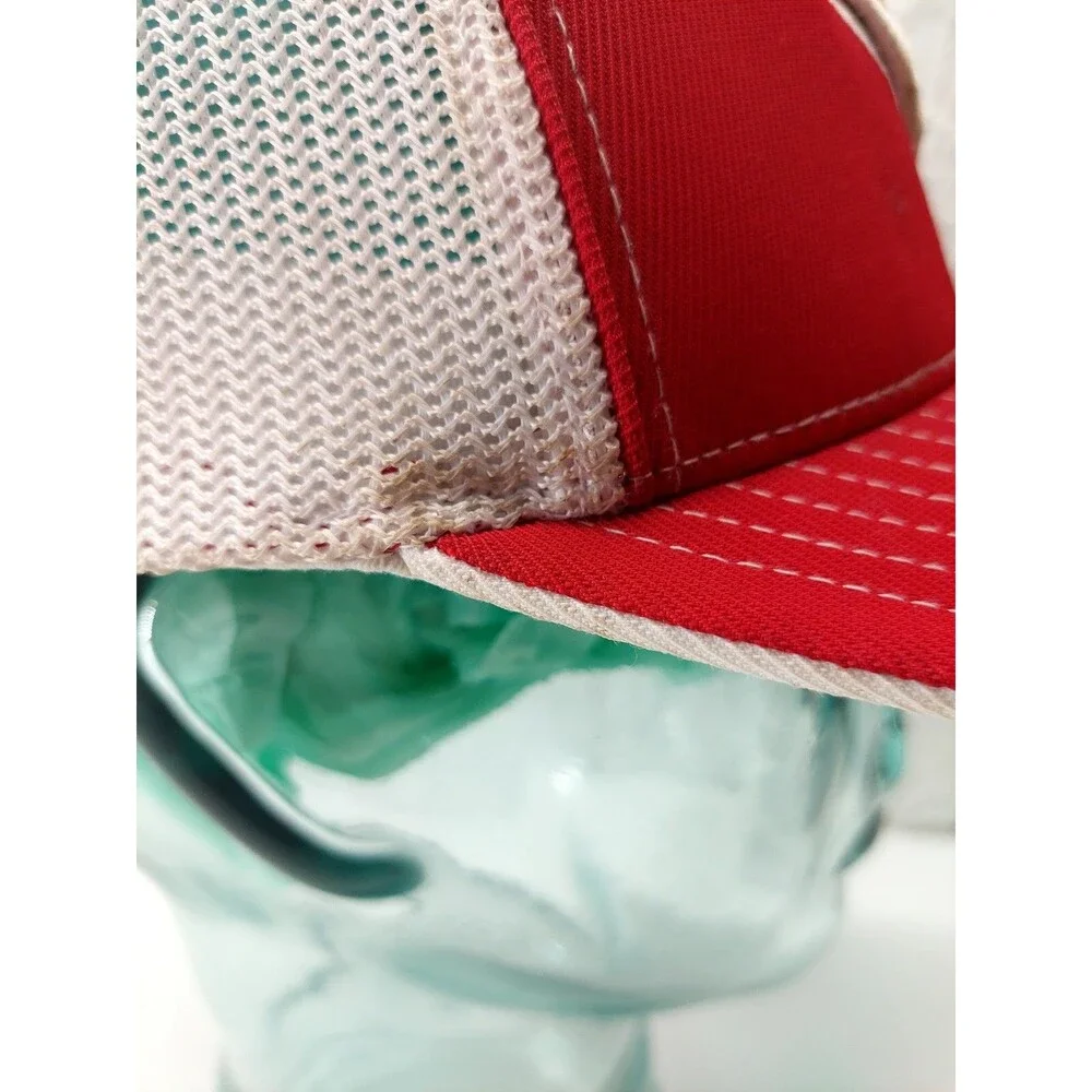 Arizona Cardinals Luck Football Mesh Hat Pacific Headwear Small/Med FlexFit